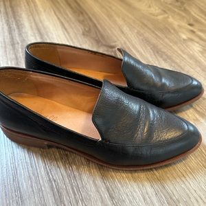 Frances loafer black leather from Madewell
